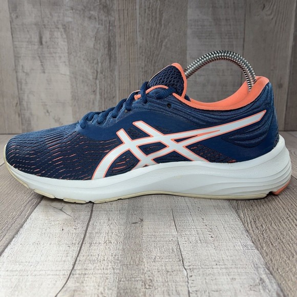 Asics GEL-Pulse 11 Women's Running Shoes Mako Blue Coral Size 8.5 1012A467 - Picture 8 of 11